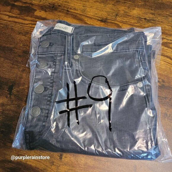 Madewell Jeans 28 Cali Demi Bootcut Hi Rise Bellspring Wash AA897 Tummy Control - Picture 13 of 13